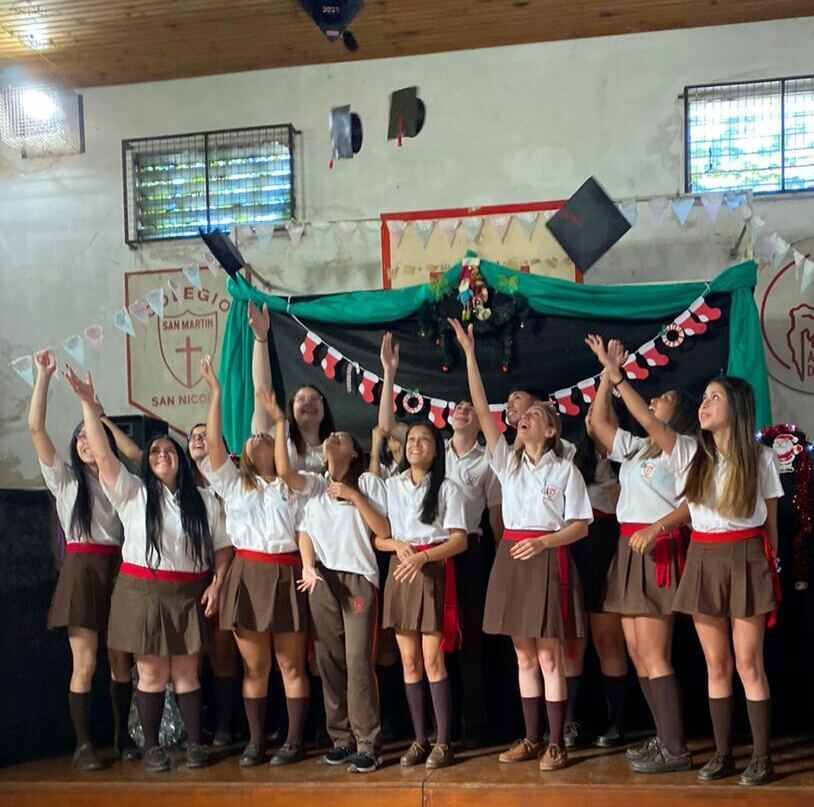 Egresados del Nivel Secundario Colegio San Martín
